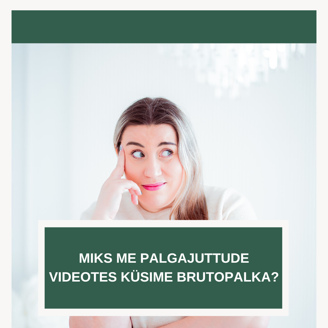 „Miks te brutopalka küsite? Mind huvitab, kui palju inimene päriselt kätte saab!“ See on üks põhiline küsimus, mida Palgajuttude videote
The post Miks me Palgaj